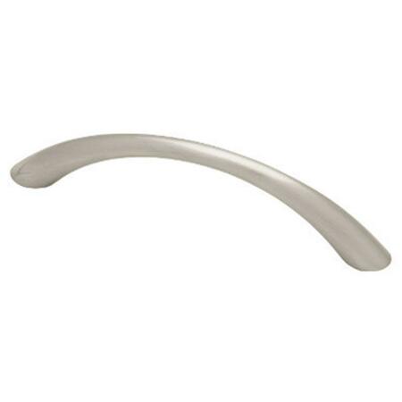 LIBERTY HARDWARE P0270AH-SN-C 96 mm. Satin Nickel Taper Bow Cabinet Pull 177573